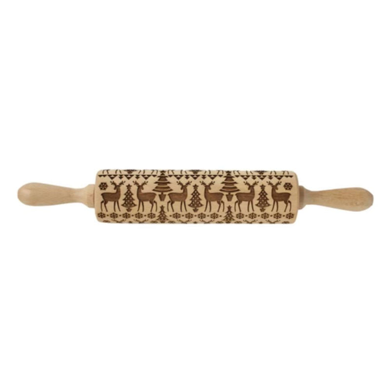 Rolo de Madeira para Decoração de Massas Ferrazi