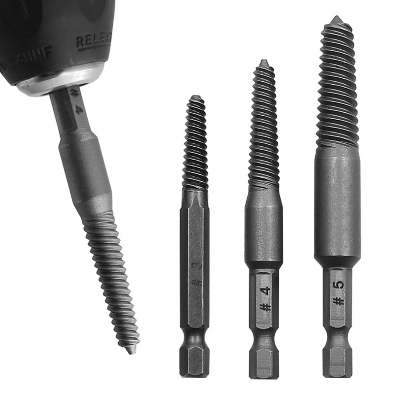 Brocas Extratoras Para Parafusos | Conjunto Completo